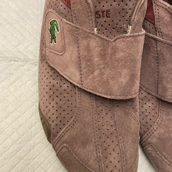 SOLD - Lacoste Women’s sneakers in Light Aube felt - Picture 4 of 6